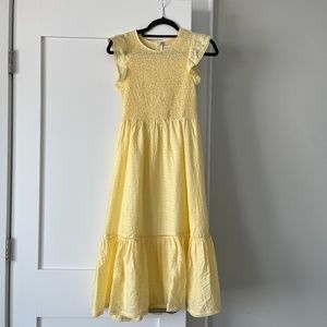 Lost and Wander Wayfarer Ruffled Midi Dress